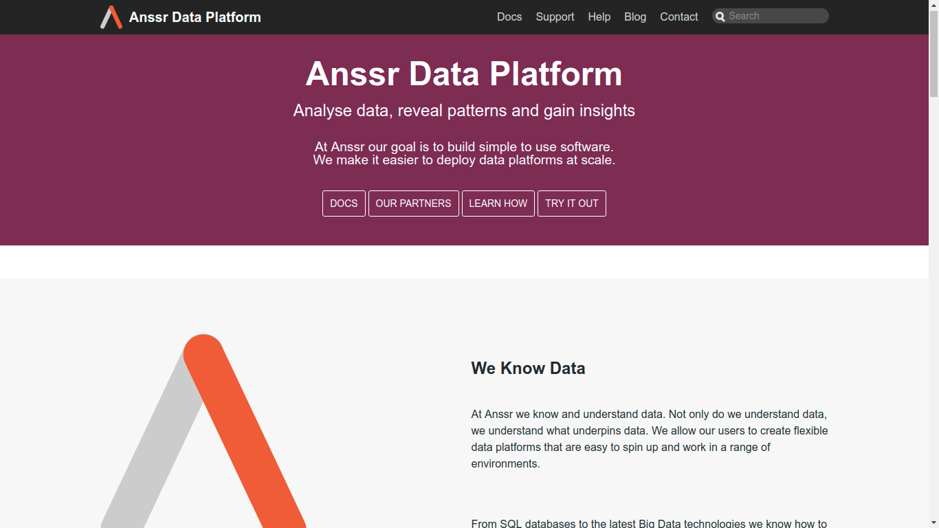 Anssr Data Platform